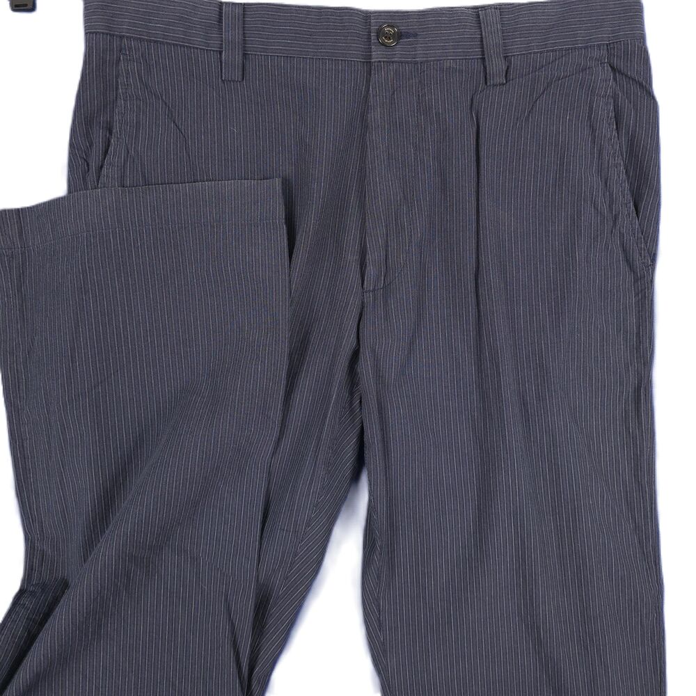 Banana Republic Pants Mens Size 34x34 Dark Blue Pinstriped  Side Pockets